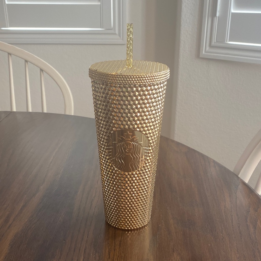 Starbucks Metallic Gold Tumbler